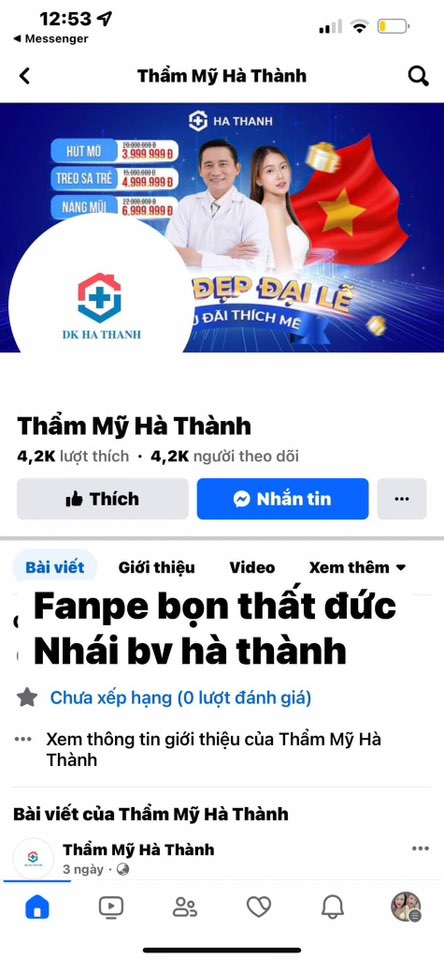 Viện Thẩm Mỹ Hà Thành