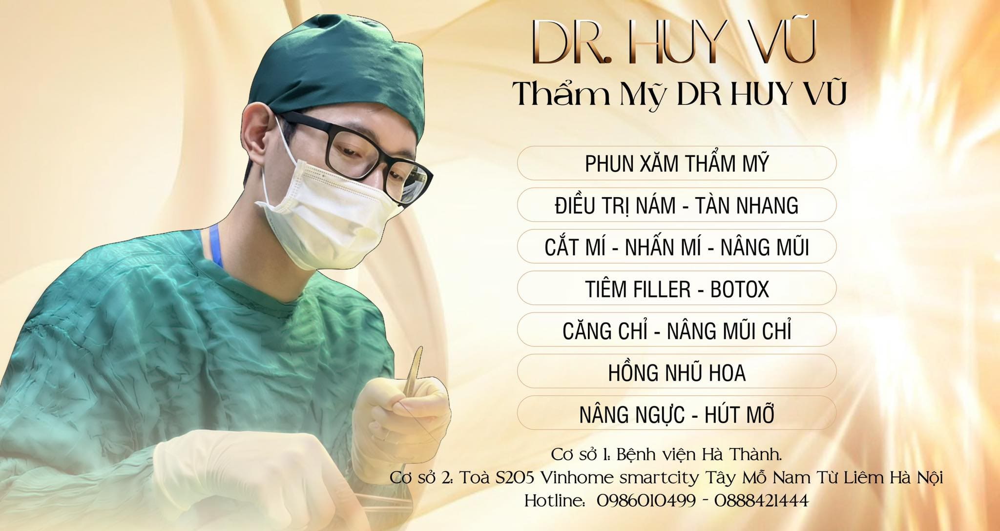 PK Chuyên Khoa Tạo Hình Thẩm Mỹ Dr Huy